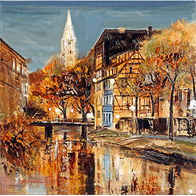 La cathédrale de Strasbourg 80 x 80